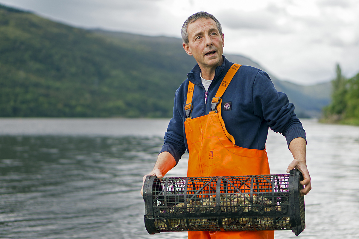 Loch Fyne Oysters - Oyster Farmer