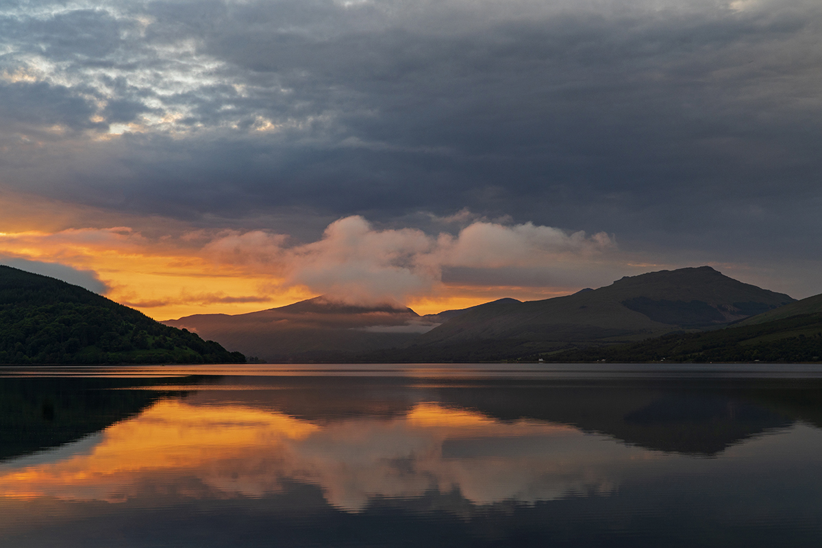 Loch Fyne Oysters - view of Loch Fyne