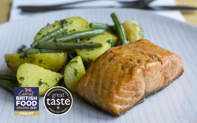 Lightly Smoked Salmon 2 x 120g