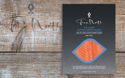 True North Classic Scottish Smoked Salmon slices 100g