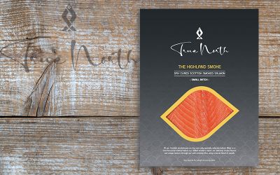 True North The Highland Smoke Salmon Slices 100g