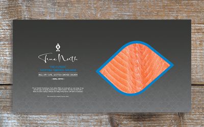 True North Classic Scottish Smoked Salmon slices 400g