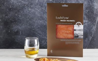 Whisky Marinated Smoked Salmon Slices 200g