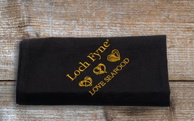 Loch Fyne Love Seafood Tea Towel