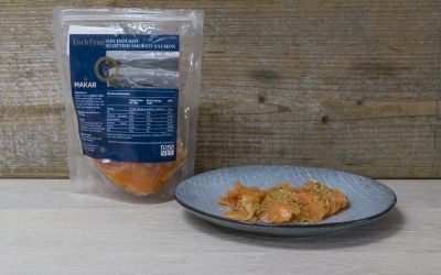 Makar Gin, Citrus & Black Pepper Smoked Salmon 250g Trimmings