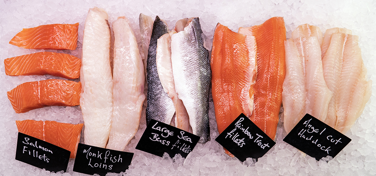 Loch Fyne Fresh Fish Counter