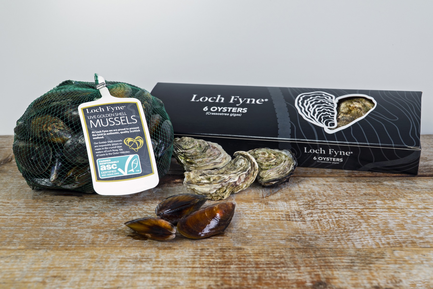 Loch Fyne Oysters and Mussels at Waitrose
