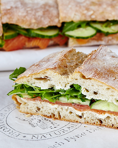 Loch Fyne Oysters Deli - delicious sandwiches